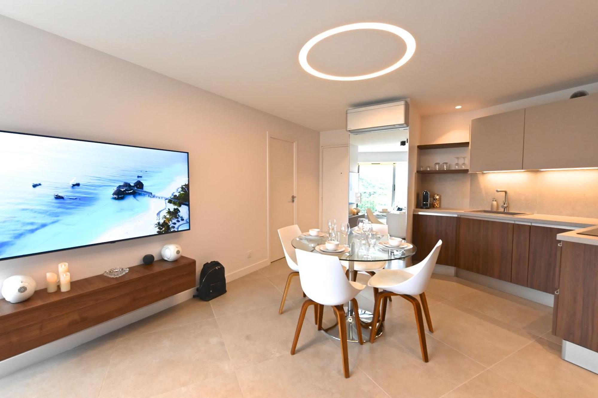Appartement Luxe Vue Mer Et Collines Avec Piscine Mandelieu Extérieur photo